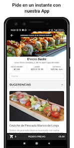 Captura de Pantalla 1 D'vicio Sushi android