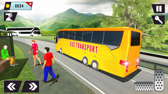Modern City Passenger Coach Bus Racing Simulator