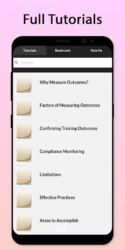 Easy Outcome Measurement Tutor Screen 2