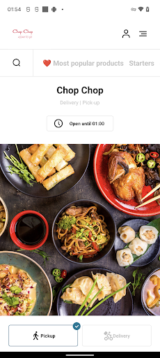 Android application Chop Chop screenshort