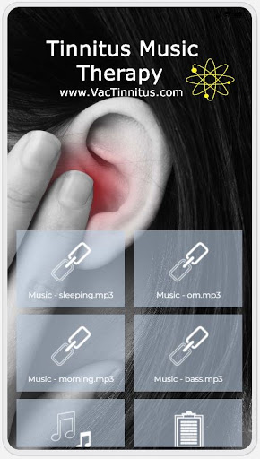 Android application VacTinnitus screenshort