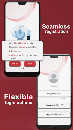 Android application PRODIGY PRO: Mutual Fund & SIP screenshort