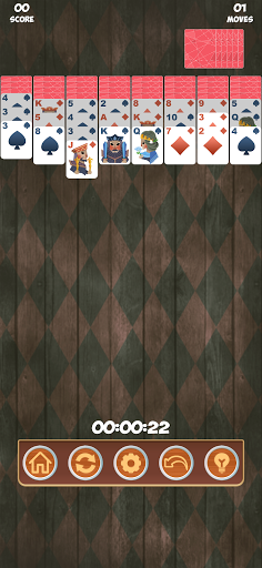 Solitaire Wood Classic Screen 3