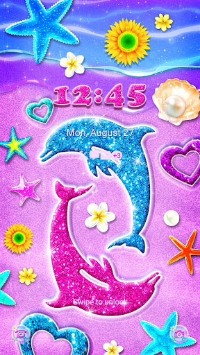 Summer Glitter - Wallpaper Screen 2