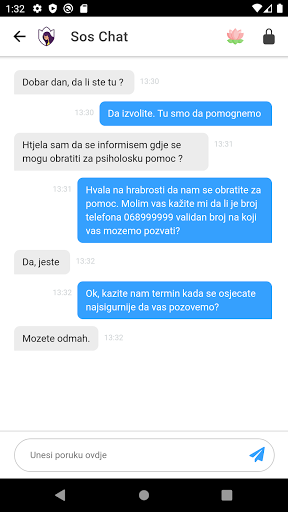 Budi sigurna Screen 3