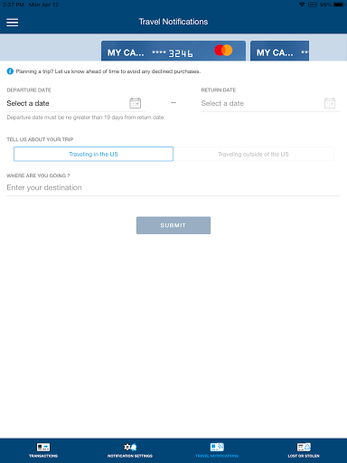 CUofTX Card Controls