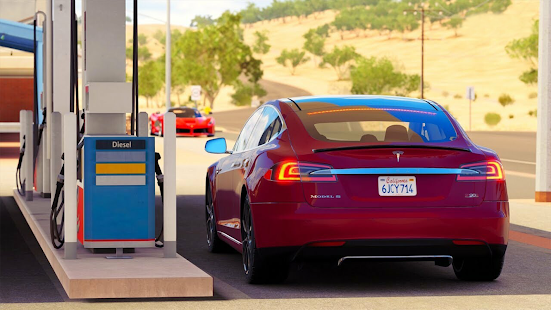 Tesla Model S Plaid City Driving Simulator screenshots apk mod 4