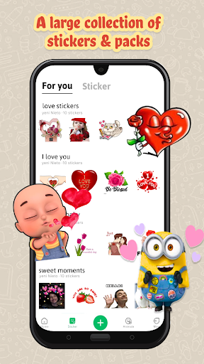 HD Sticker&Pack WAStickersApps screenshot 1