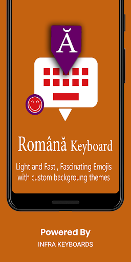 Android application Romanian Keyboard by Infra screenshort