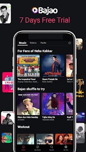 Bajao: Best Audio Video Music App and Music Player Apk app for Android 4