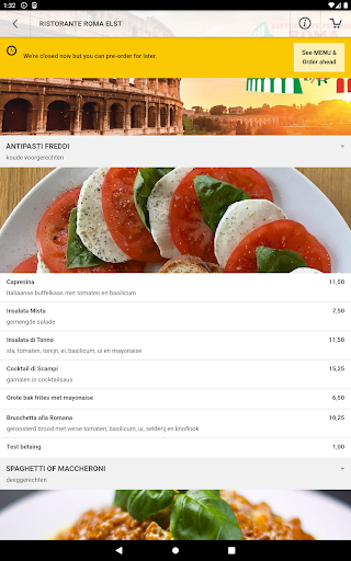 Ristorante Pizzeria Roma Screen 3