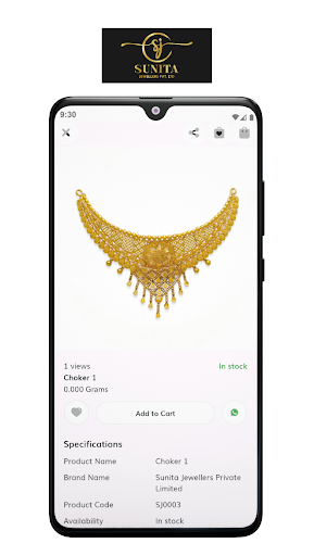 Sunita Jewellers Screen 3