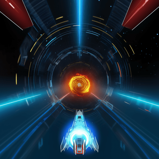VR Spaceship Race logo