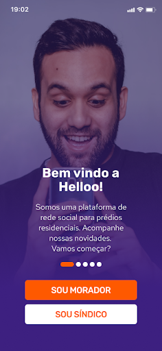 Android application helloo condominio screenshort