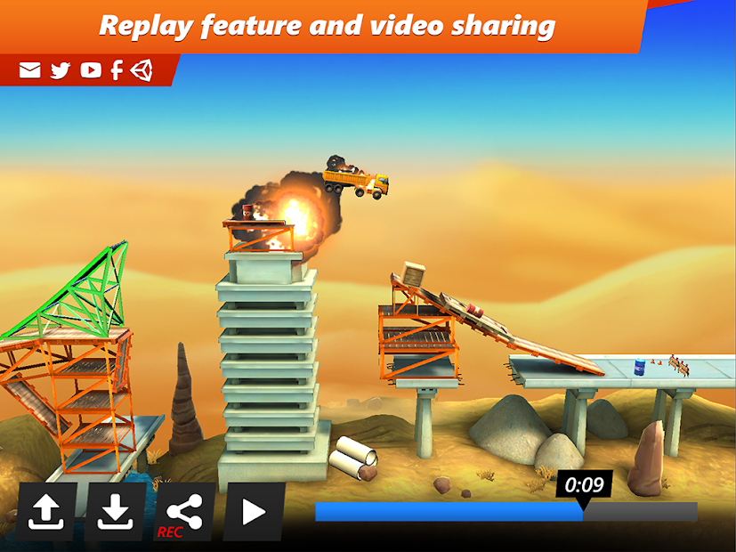 Screenshot 11 Bridge Constructor Stunts android