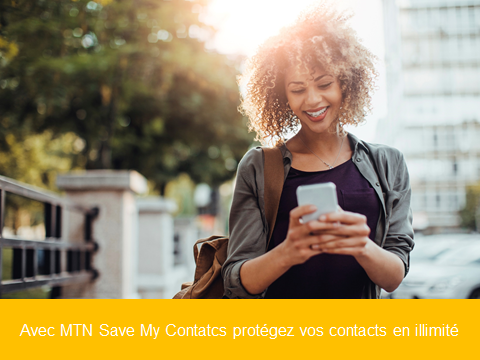 Android application MTN Save My Contacts screenshort