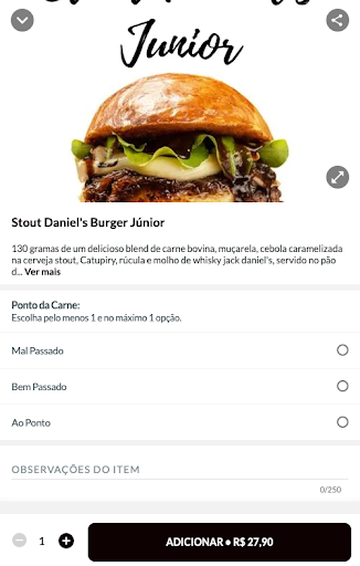 Stout Burger Screen 3