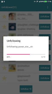 Unfollow Users Cleaner Screenshot