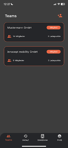 Android application OmniCharge screenshort