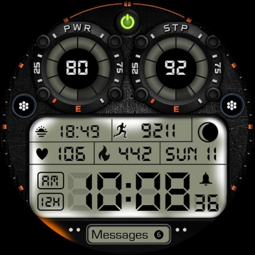 Retro LED Digital Informer E54