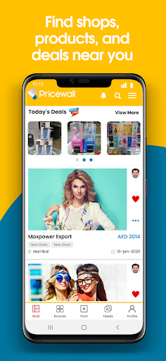 Android application Pricewall - Deals App screenshort