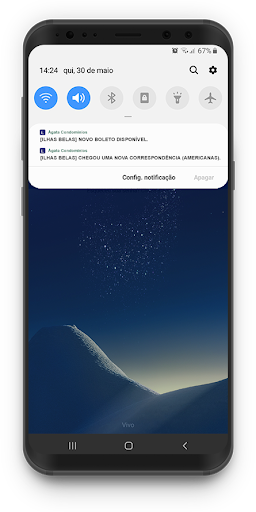 Android application Ágata Condomínios screenshort