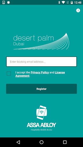 Android application Desert Palm Dubai screenshort