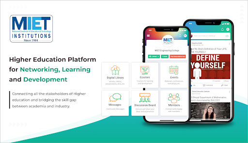Android application M.I.E.T Engineering College screenshort
