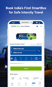 Screenshot 1 IntrCity: Bus Ticket Booking android