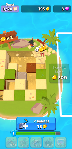 Android application Dig it: Island adventure screenshort