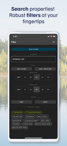 Clearwater Properties Screen 2