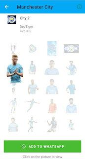 Manchester City Stickers