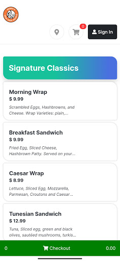 Bubbys New York Bagels Screen 2