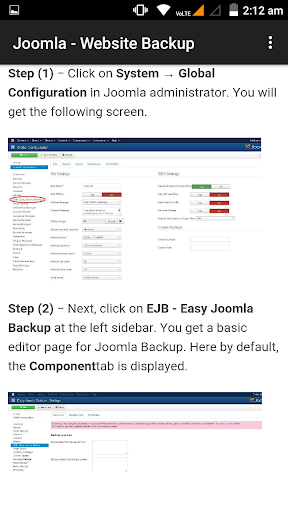 Learn Joomla Screenshot