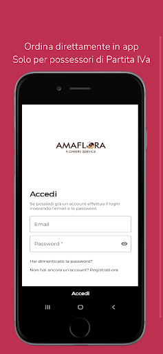 Android application AMAFLORA screenshort