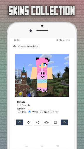 Vitoria Mineblox Skins