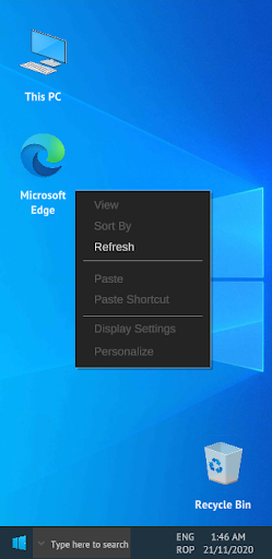 Refresh Windows 10 Screen 3