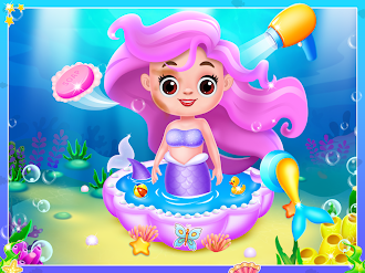 Game screenshot Mermaid Mom & Baby Care hack
