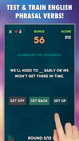 Game screenshot Phrasal Verbs Grammar Test PRO mod apk