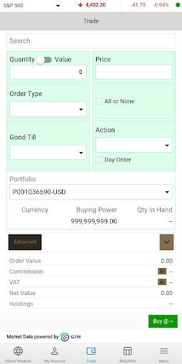 UFICO Equities Screen 3