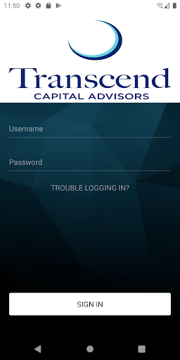 Android application Transcend Capital Advisors LLC screenshort
