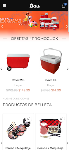 Android application 1Click: Compras Online screenshort