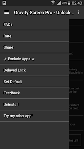 Gravity Screen Pro – On/Off [Unlocked] 5