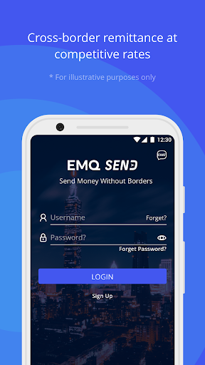 Android application EMQ SEND screenshort