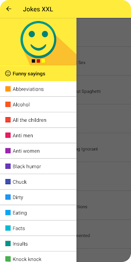 Android application Jokes XXL screenshort