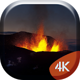 Volcano Eruption 4K Live icon