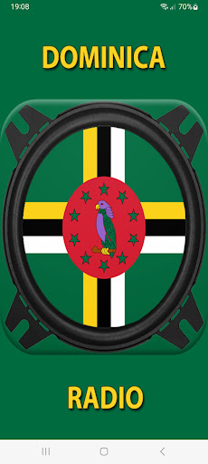 Android application Dominica Radio screenshort