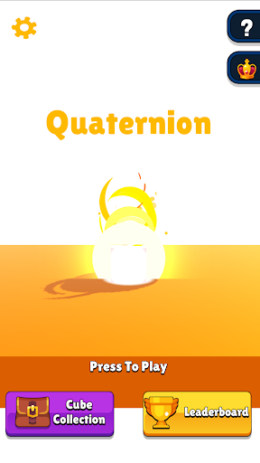 Android application Quaternion screenshort