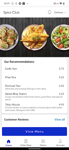 Spice Club Screen 2