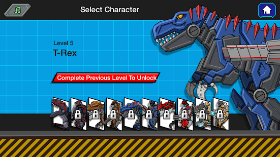 Robot Dino T-Rex Attack apkdebit screenshots 1